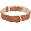 dog collar/suede dog collar