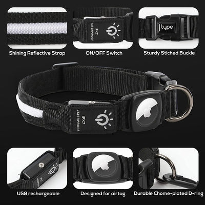 Air tag Dog Collar/Dog collar