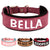 Personalized PU Leather Padded Dog Collar